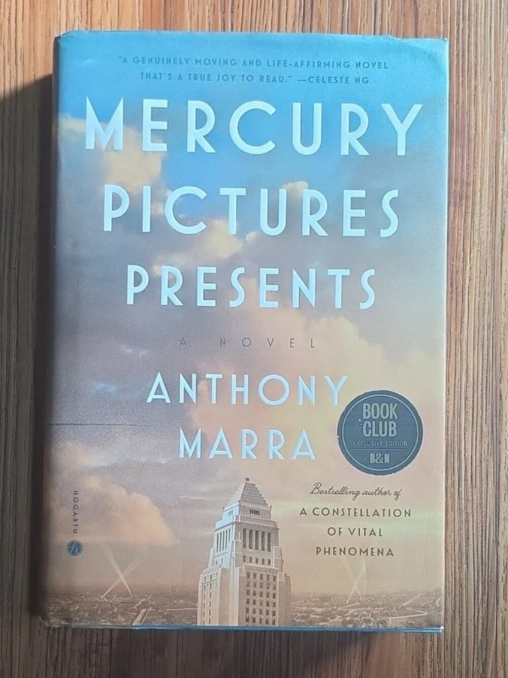 Mercury Pictures Presents by Anthony Marra, Hardcover 2022 1st Edition